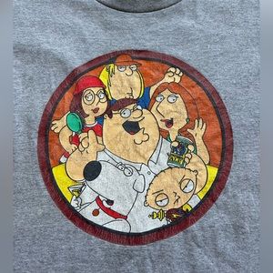 2006 Family Guy Graphic Tee Seth McFarlane’s T-Shirt Cartoon 20th Century Fox